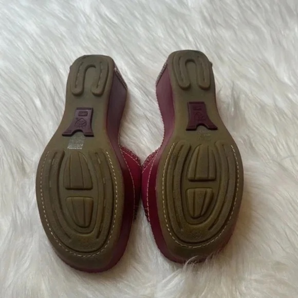 Ariat Leather Horseshoe slip-on platform sandals size 9.5 - Picture 3 of 8